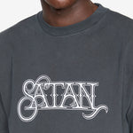 Faded Satan T-Shirt Black