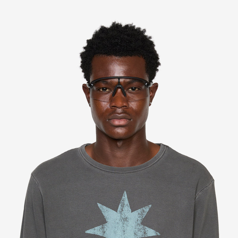 Satisfy x Stunt Devil Matte Black Ink | Clear Photochromic Eyewear
