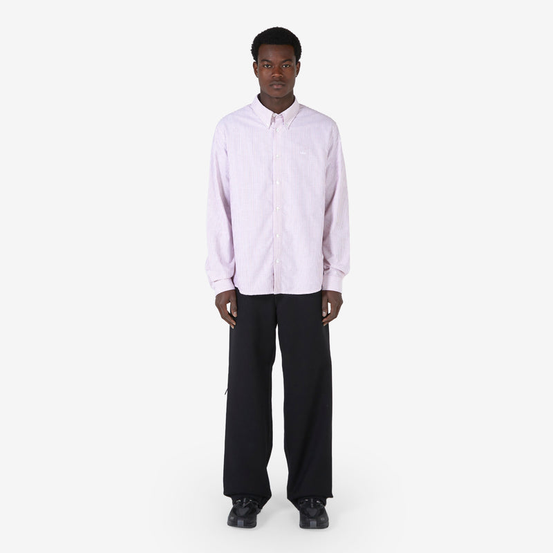 Greg Long Sleeve Shirt Dark Red