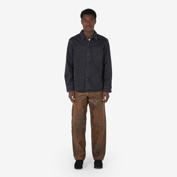 Vittorio Overshirt Washed Black