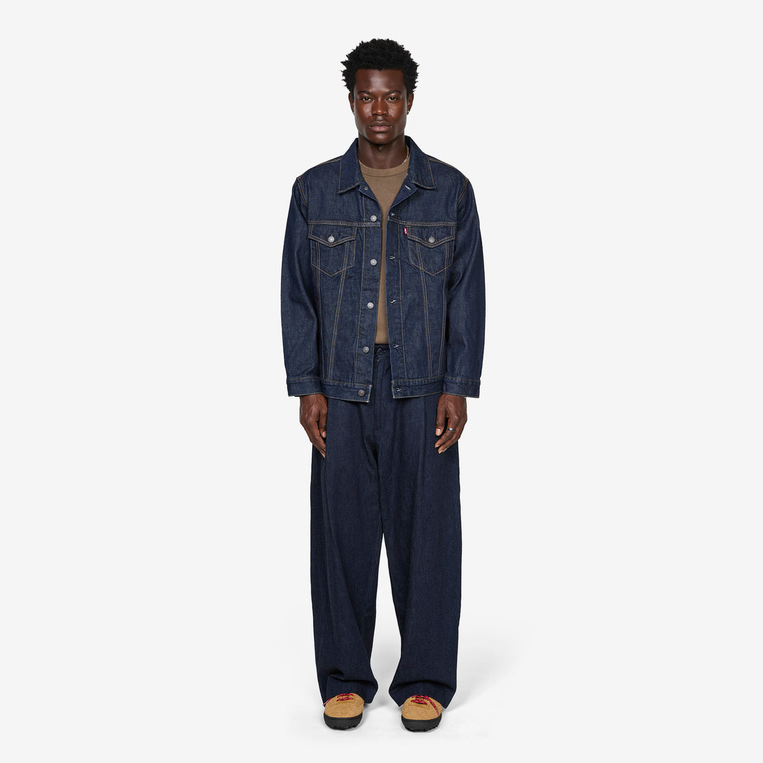 Relaxed Fit Type 3 Trucker Jacket Wash It Out Rinse T Jackets