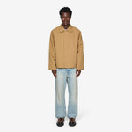 Short Raglan Coat Dark Sand