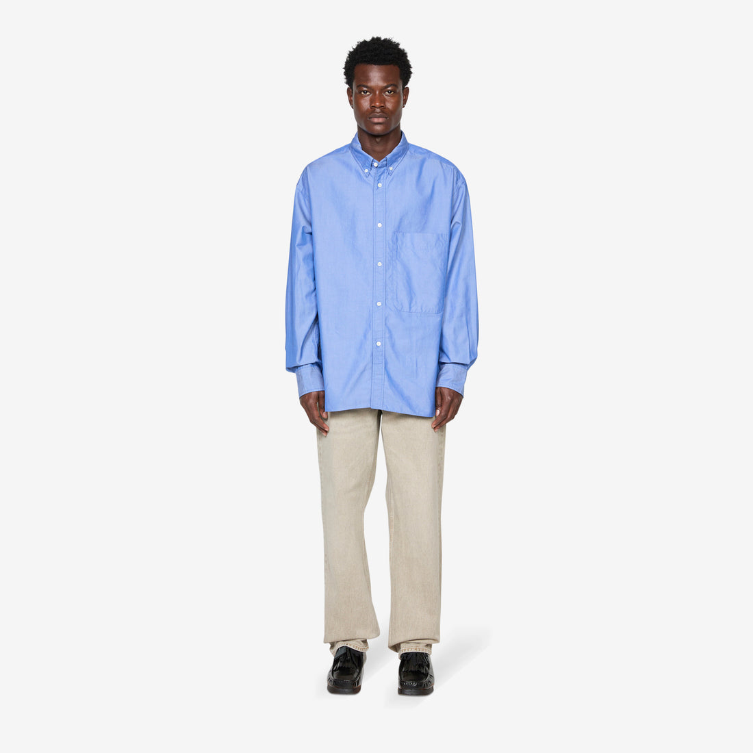 Studio Nicholson x Lisa Oxford Shirt Blue Shirts