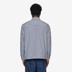 Gingham Boxer Overshirt Black | Off White