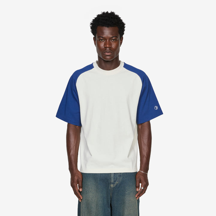 Doe T-Shirt Ivory | Ultramarine Front
