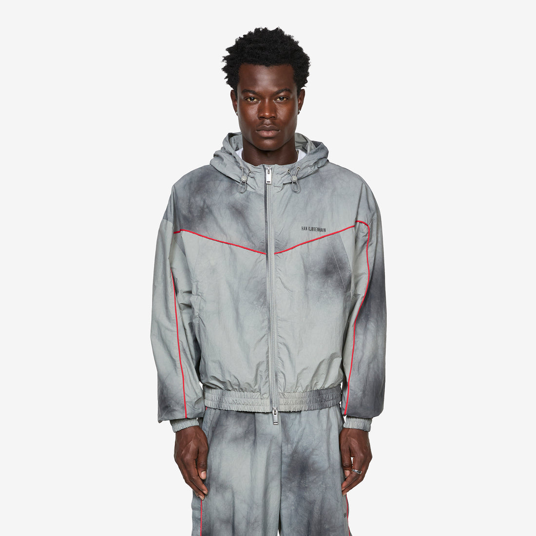 Track Dye Jacket Smoke Grey Jackets