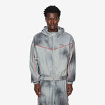 Track Dye Jacket Smoke Grey