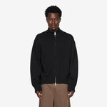 Diamond Knit Cardigan Black