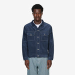 Corduroy Trucker Jacket Navy