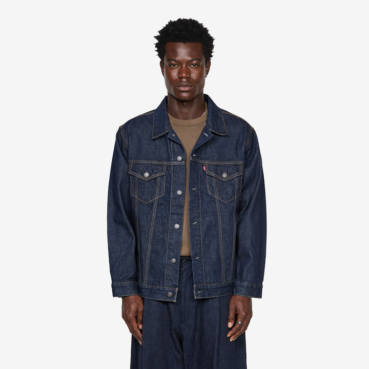 Relaxed Fit Type 3 Trucker Jacket Wash It Out Rinse T Front