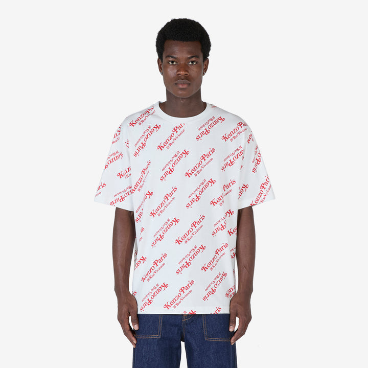 Unisex 'KENZO by Verdy' Oversized T-Shirt Off White Front