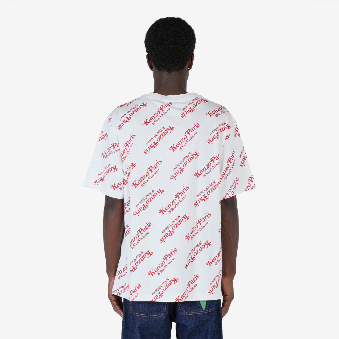 Unisex 'KENZO by Verdy' Oversized T-Shirt Off White Tees