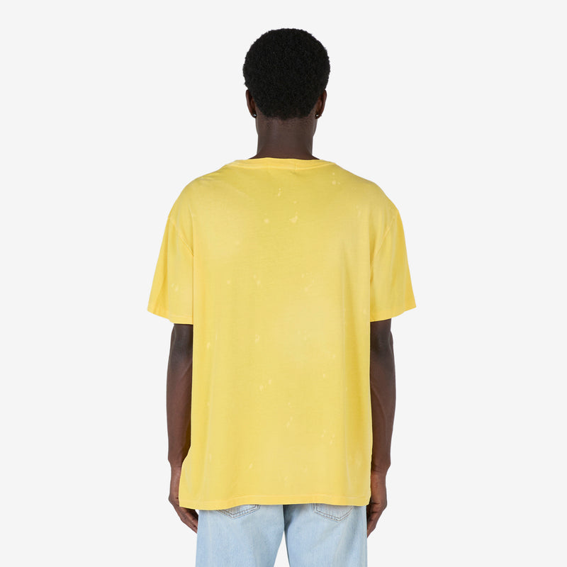 Classic Fit Jersey Graphic T-Shirt Signal Yellow