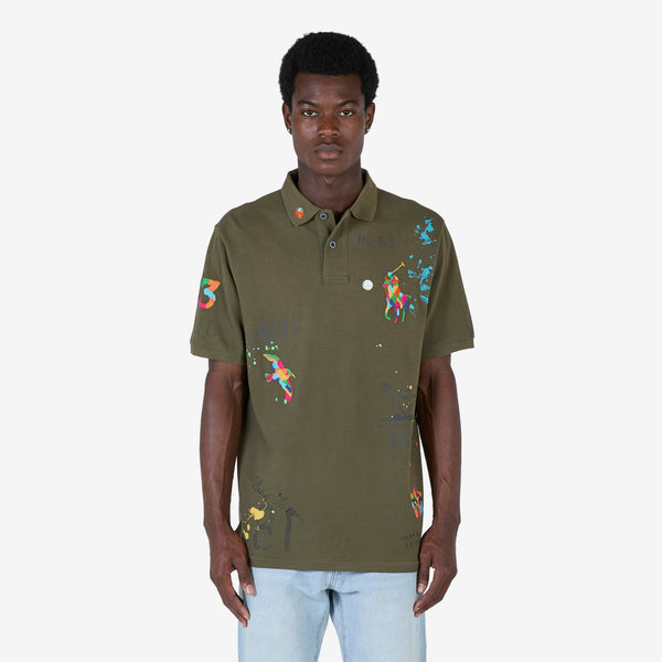 Short Sleeve Polo Shirt Defender Green