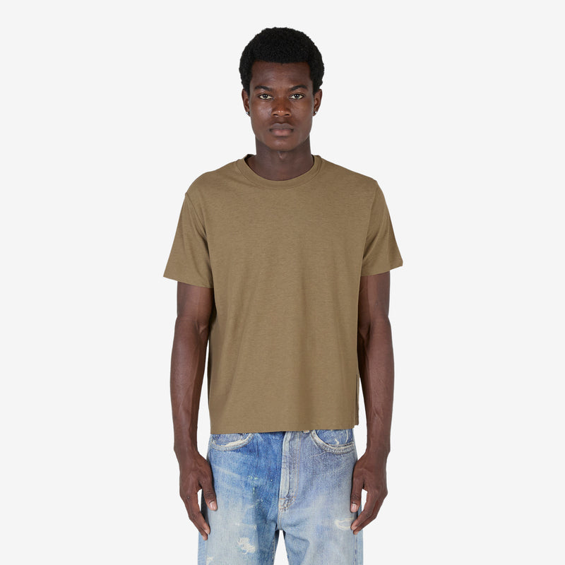 Hover T-Shirt Capers Green Dry Crepe Tees