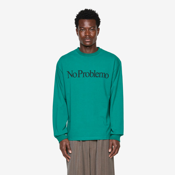 No Problemo Longsleeve T-Shirt Green Tees