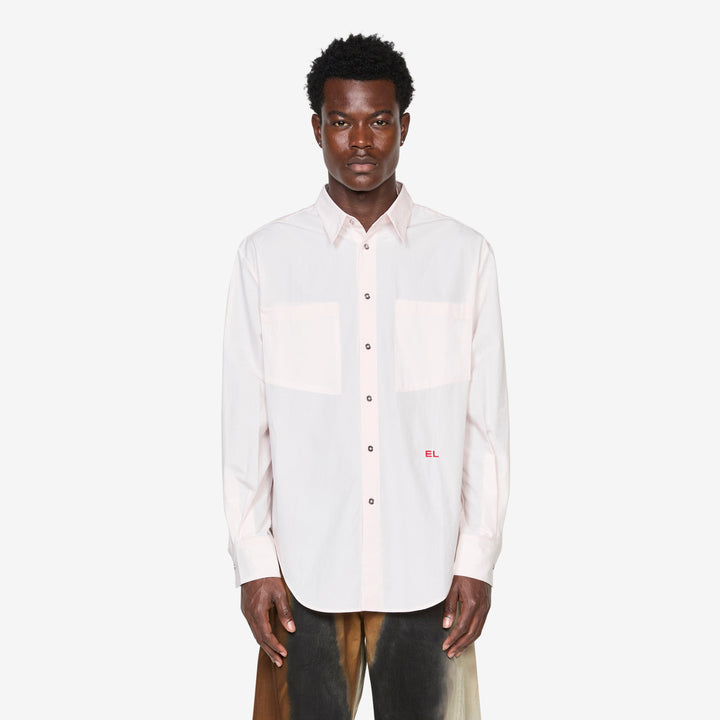 Notebook Buttondown Shirt Carnation Front