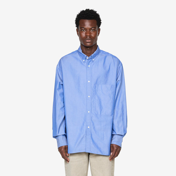 Studio Nicholson x Lisa Oxford Shirt Blue Shirts