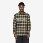 No Problemo Plaid Shirt Green