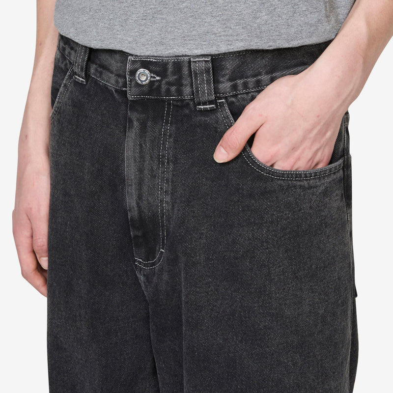 Big Boy Pants Silver Black Pants