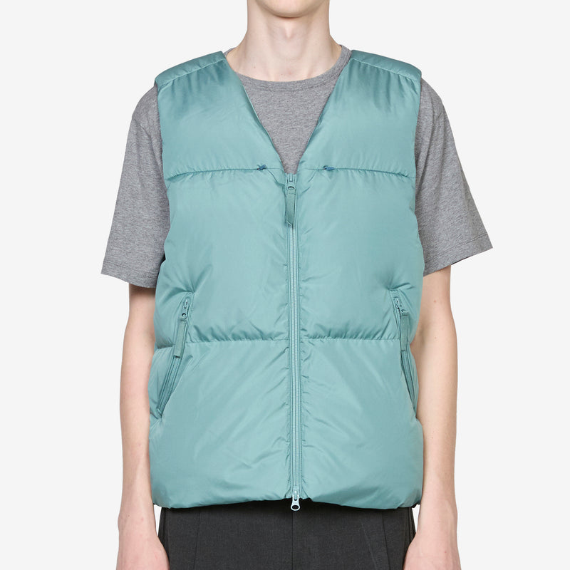 Element Down Vest Turquoise Jackets