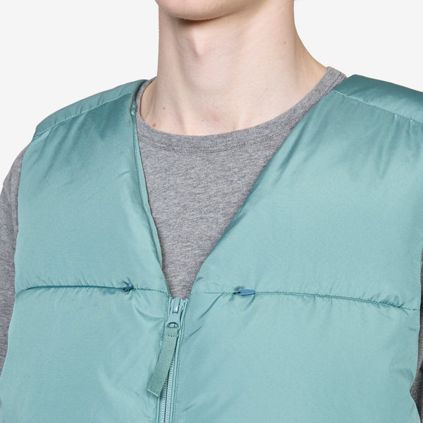 Element Down Vest Turquoise Jackets