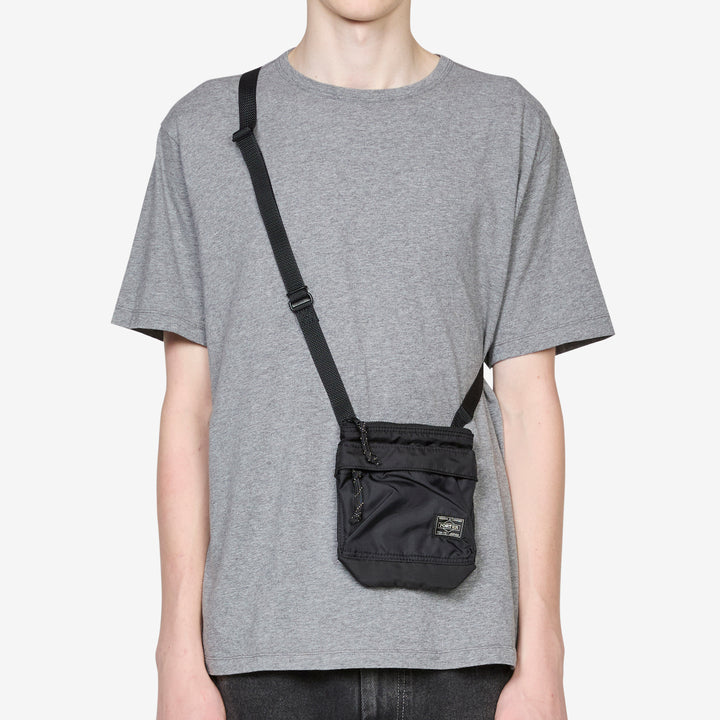 Force Shoulder Pouch Black Front