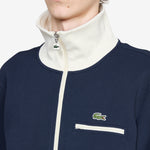 Elevated Pique Track Jacket Navy | Crystal