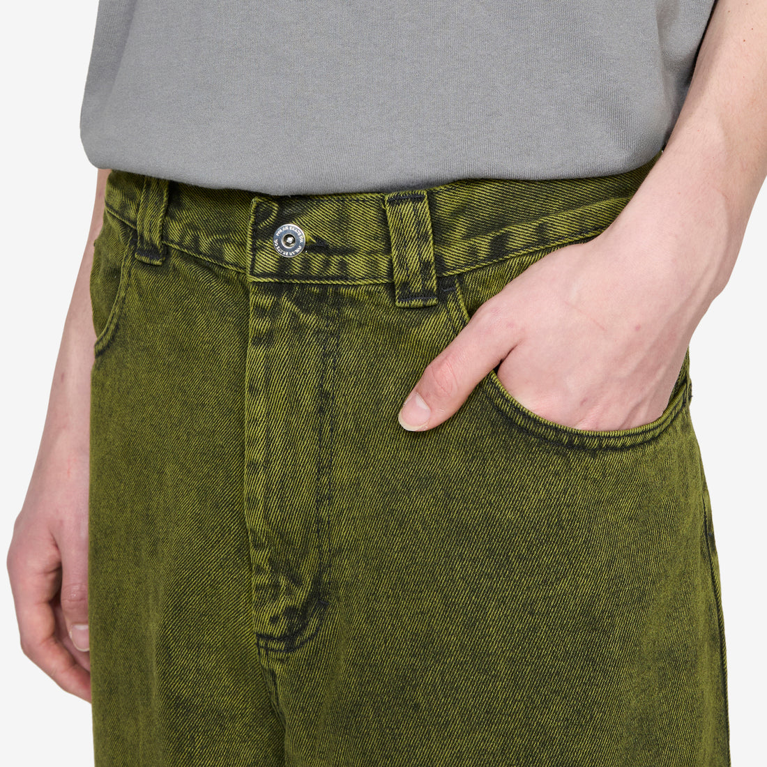 Big Boy Pants Green | Black Pants