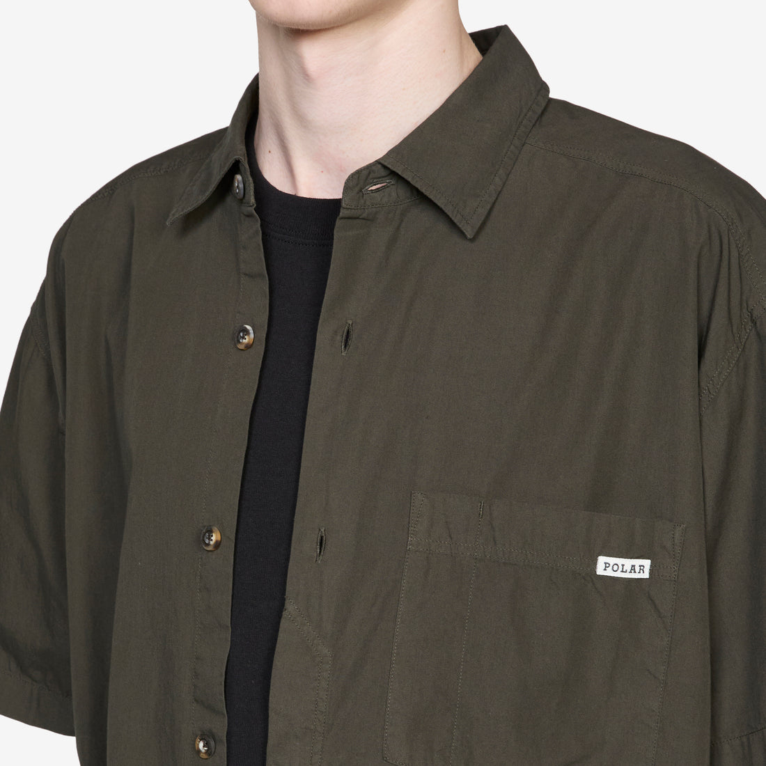 Mitch Shirt Dirty Black Shirts