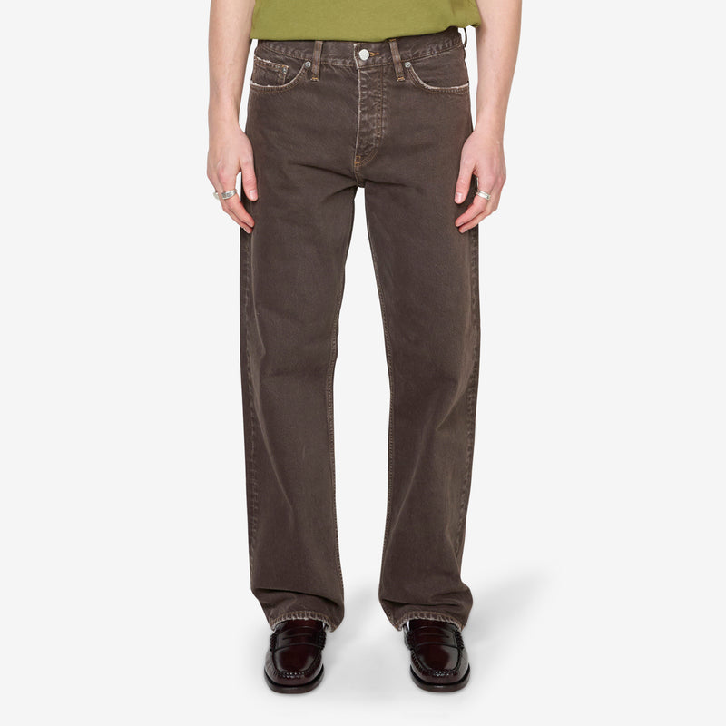 Loose Jeans Vintage Brown Pants