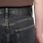 Wide Twist Jeans Black Stone