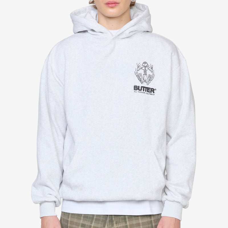 Fossil Pullover Hood Ash Jumpers