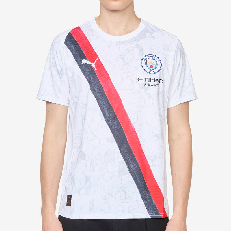 KIDSUPER x Manchester City Jersey Replica PUMA White | PUMA Black Tees