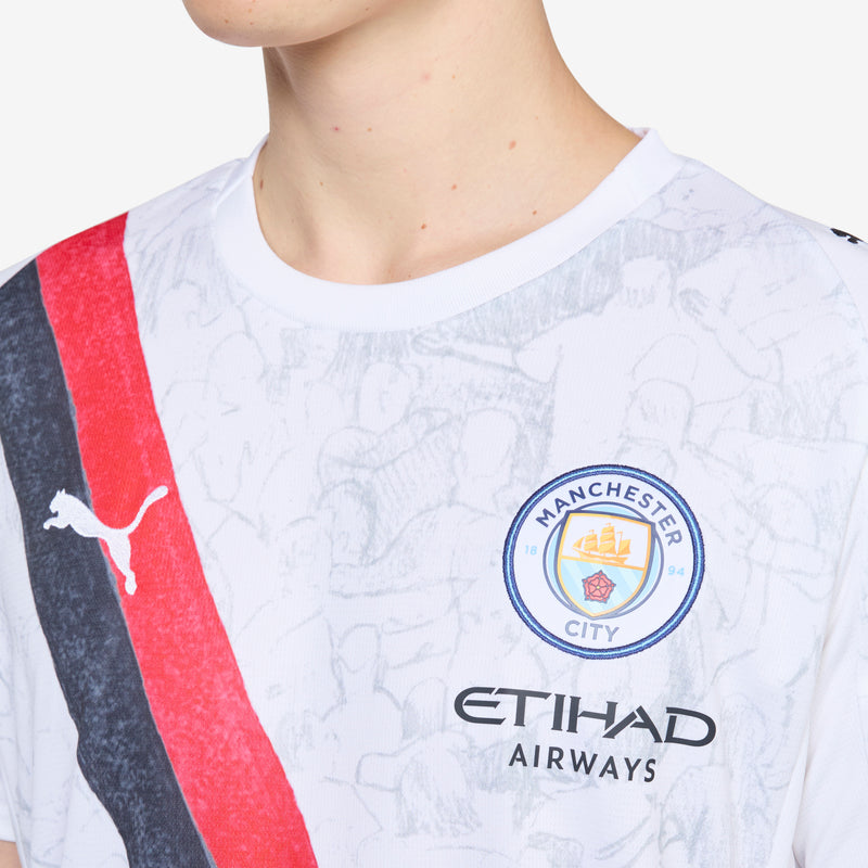 KIDSUPER x Manchester City Jersey Replica PUMA White | PUMA Black Tees