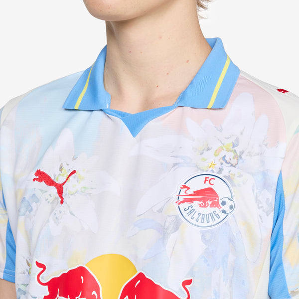 KIDSUPER x Red Bull Salzberg Jersey Replica Frosted Ivory | PUMA Red Tees