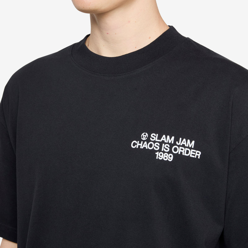 Chaos Is Order T-Shirt Black Tees