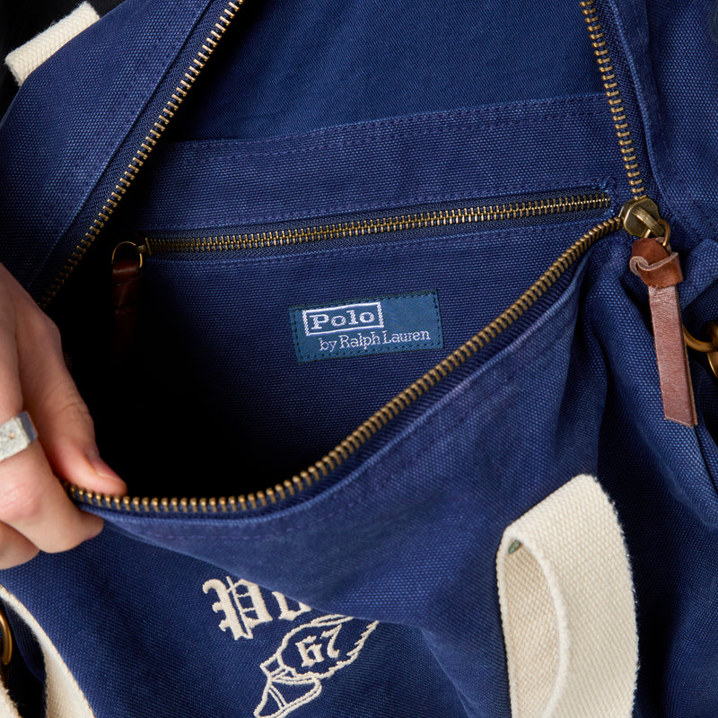 Canvas Duffle Bag Spring Navy bags