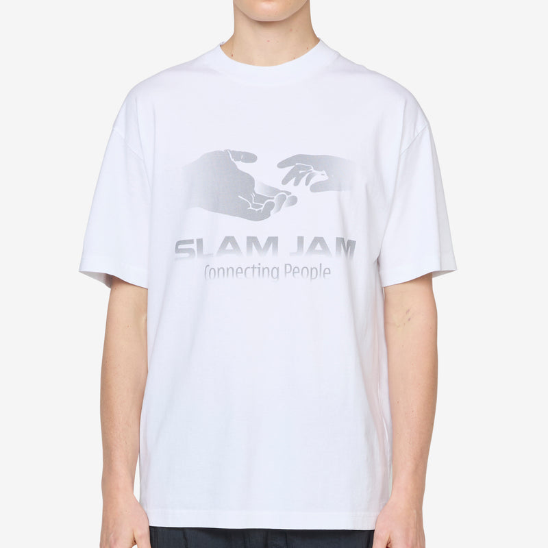 Connecting T-Shirt White Tees