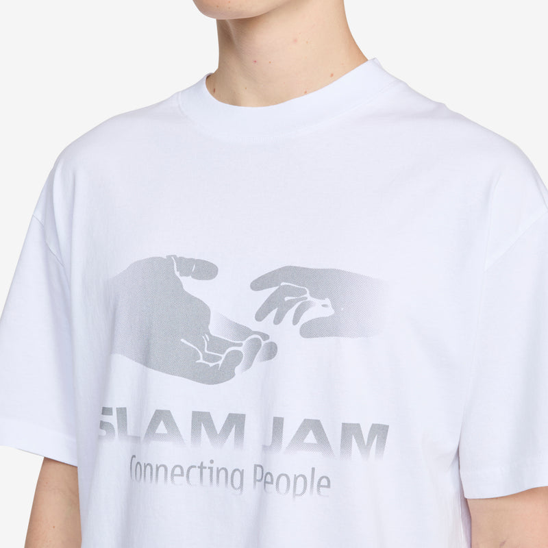 Connecting T-Shirt White Tees