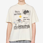 Grateful Short Sleeve T-Shirt Ecru Wish You Were Here