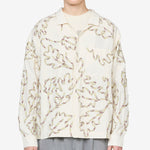 Greetings Longsleeve Shirt Sage Leaf Ribbon