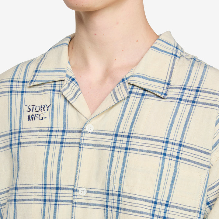 Greetings Shirt French Gingham Interrupted