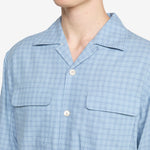 Pocket Shirt Blue Check