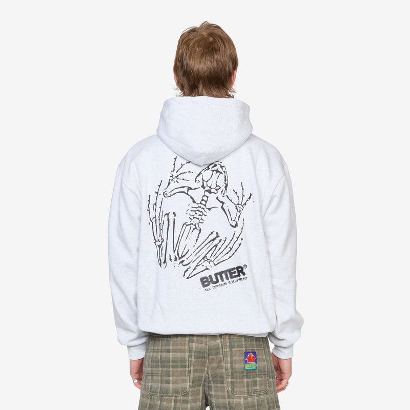 Fossil Pullover Hood Ash Jumpers