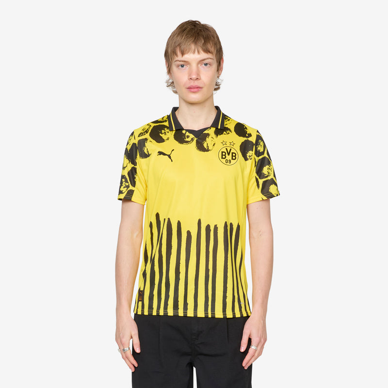 KIDSUPER x Borussia Dortmund Jersey Replica Faster Yellow | PUMA Black Tees