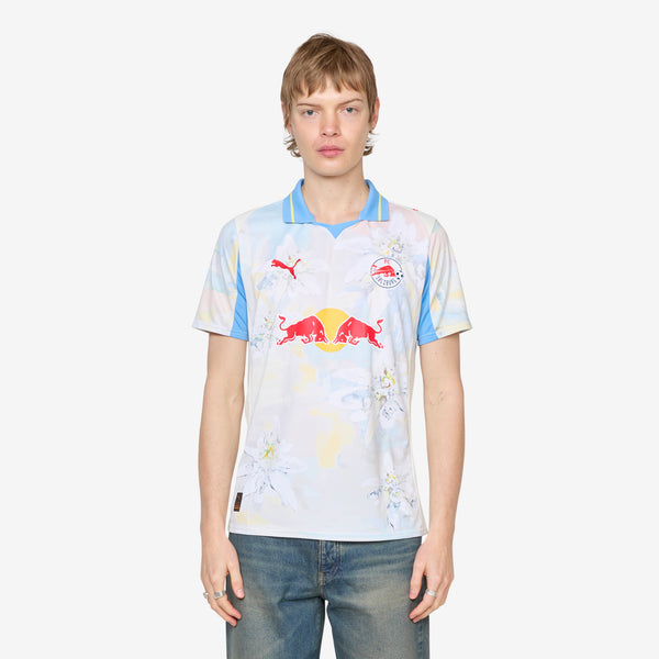 KIDSUPER x Red Bull Salzberg Jersey Replica Frosted Ivory | PUMA Red Tees