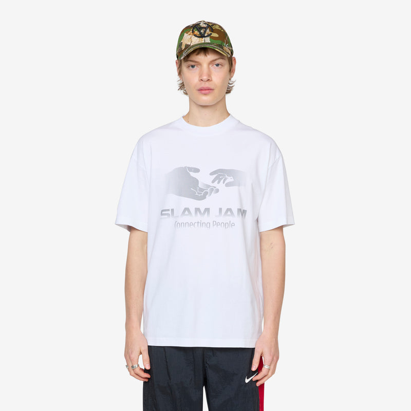 Connecting T-Shirt White Tees