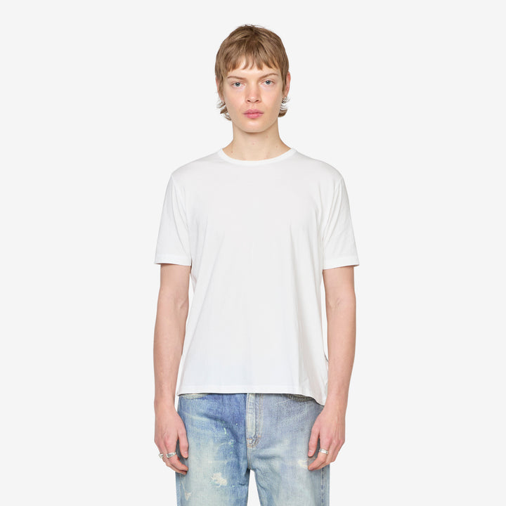 New Box T-Shirt White Clean Jersey Front