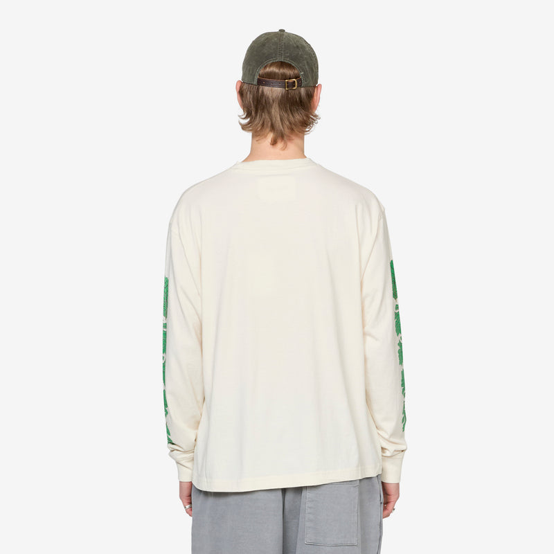 Grateful Longsleeve T-Shirt Ecru Tree Tales Tees